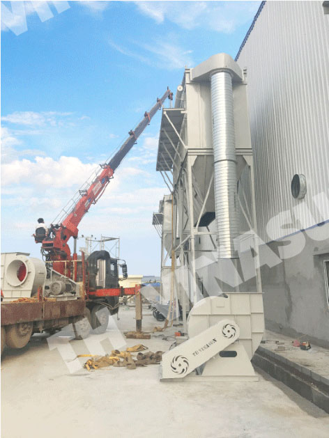 Lắp đặt hệ thống hút bụi gỗ 55kW