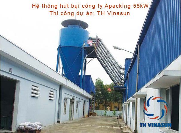 Công ty giấy Apacking – Hệ thống hút bụi bao bì