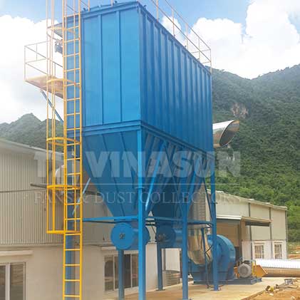 hút bụi gỗ công ty bao bì cửu long