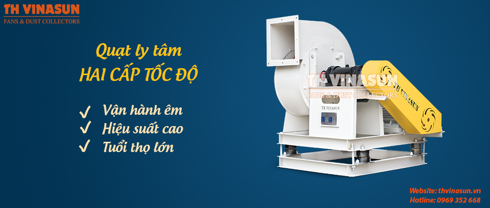 quat-ly-tam-2-toc-do Quạt ly tâm hai cấp tốc độ tăng áp hút khói VNS-CF4-NoG