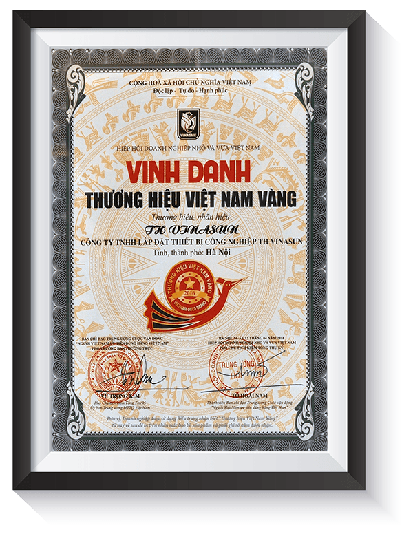 Thương hiệu Việt Nam Vàng 2016