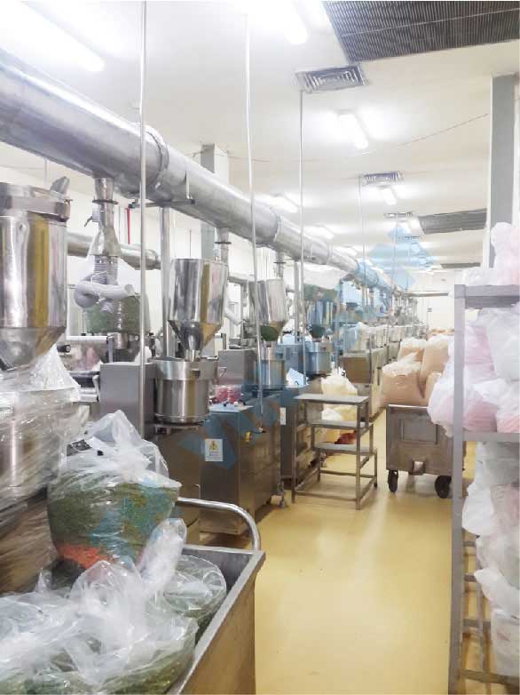 hút bụi thực phẩm