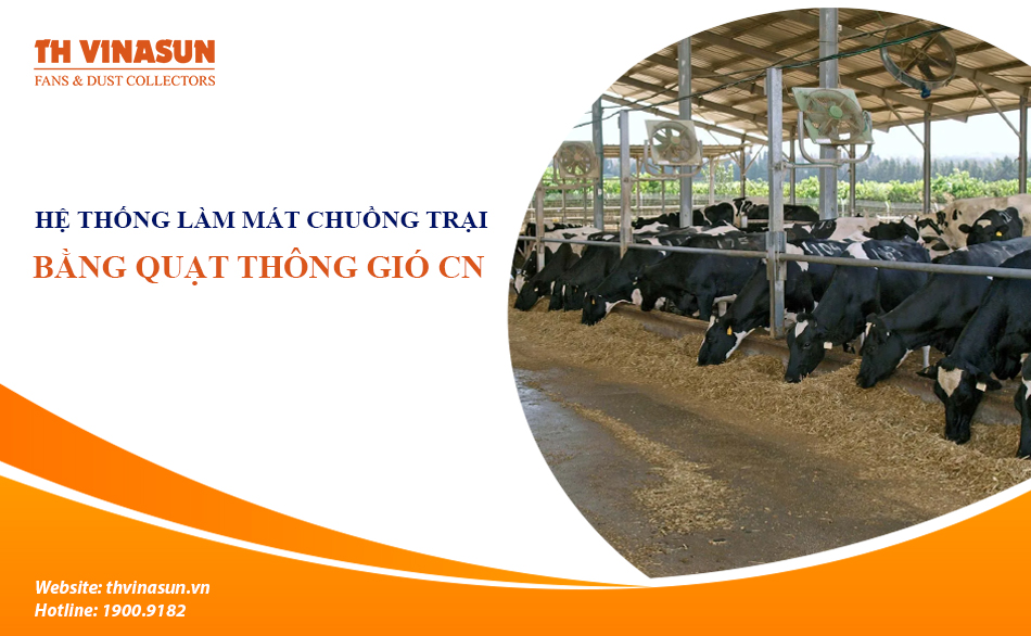 Hệ thống làm mát chuồng trại bằng quạt thông gió CN