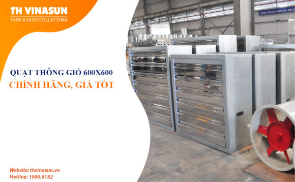 quạt thông gió vuông 600x600