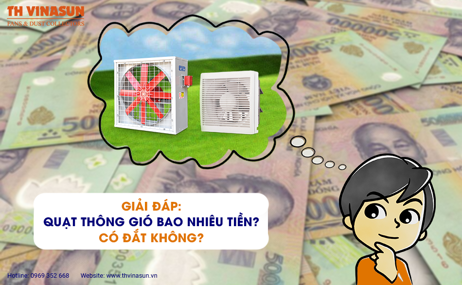 Giải đáp: Quạt thông gió bao nhiêu tiền? Có đắt không?