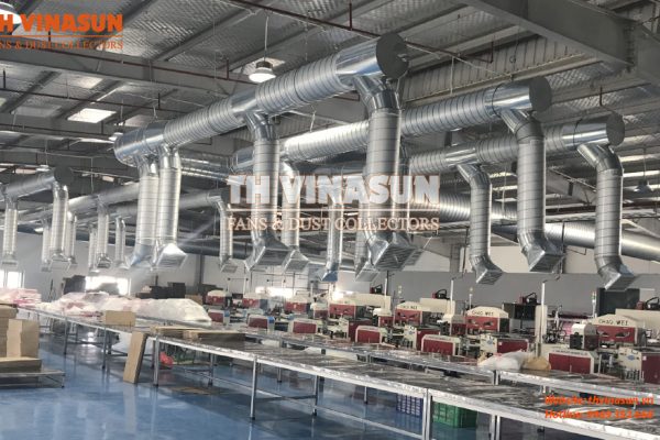 quạt gió trong hệ thống làm mát