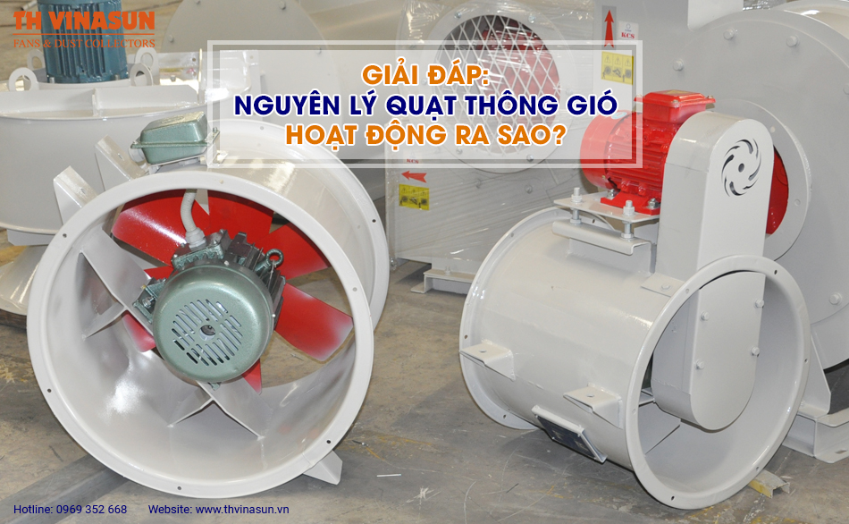 Giải đáp: Nguyên lý quạt thông gió hoạt động ra sao?