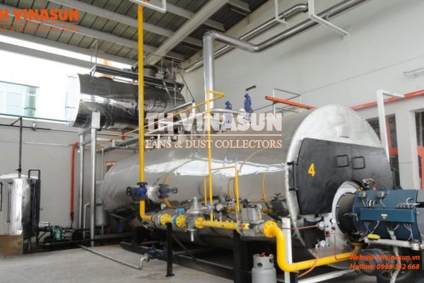 Xử lý khí thải lò hơi đốt dầu fo