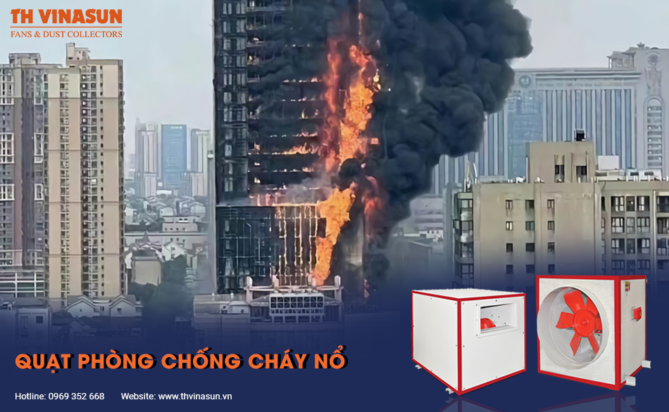 Quạt phòng chống cháy nổ: Sự khác biệt