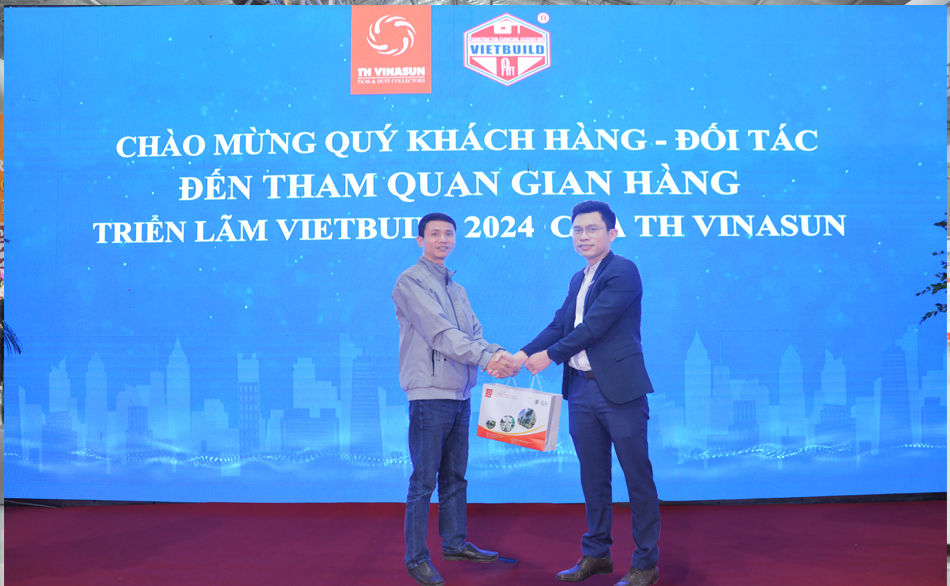 TH Vinasun nhà tài trợ chính Vietbuild Hà Nội 2024