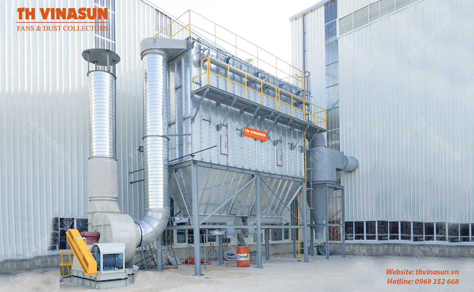 TH Vinasun bắt đầu triển khai lắp đặt hệ thống hút lọc bụi cho nhà máy gạch Takao - Bình Định