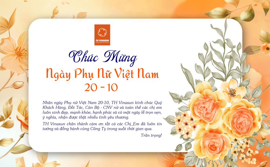 Chúc Mừng Ngày Phụ Nữ Việt Nam 20/10