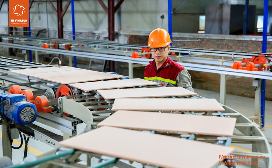Th-Vinasun Nhà máy sản xuất gạch Á Mỹ
