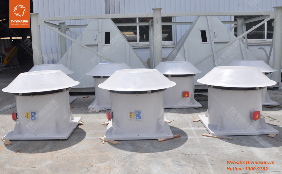 Dự Án Quạt Hút Mái Nhà Xưởng