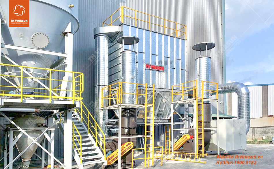 Dự án hệ thống lọc bụi cho nhà máy thép tại Vũng Tàu
