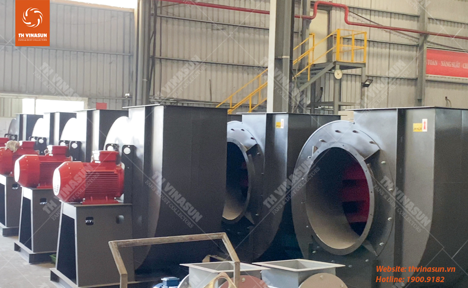 th-vinasun Dự Án Quạt cho nhà máy Logicross