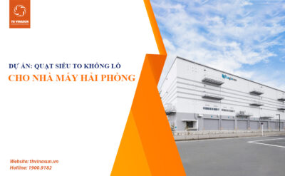Dự Án Quạt cho nhà máy Logicross