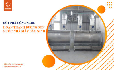 Dự án buồng sơn nước cho nhà máy