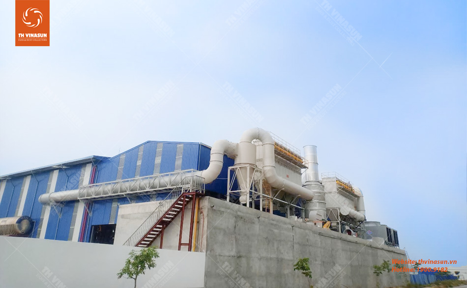 th-vinasun Hệ thống lọc bụi nhôm