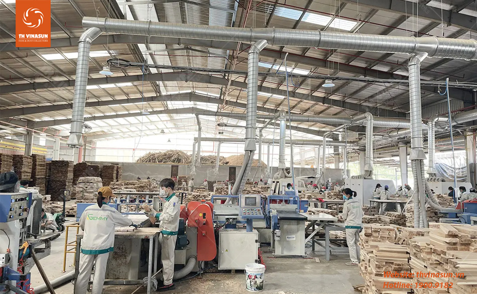 Hệ thống lọc bụi gỗ