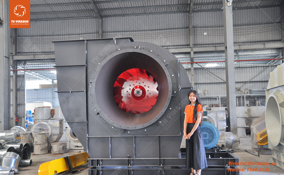 th-vinasun Quạt ly tâm cho hệ thống hút bụi