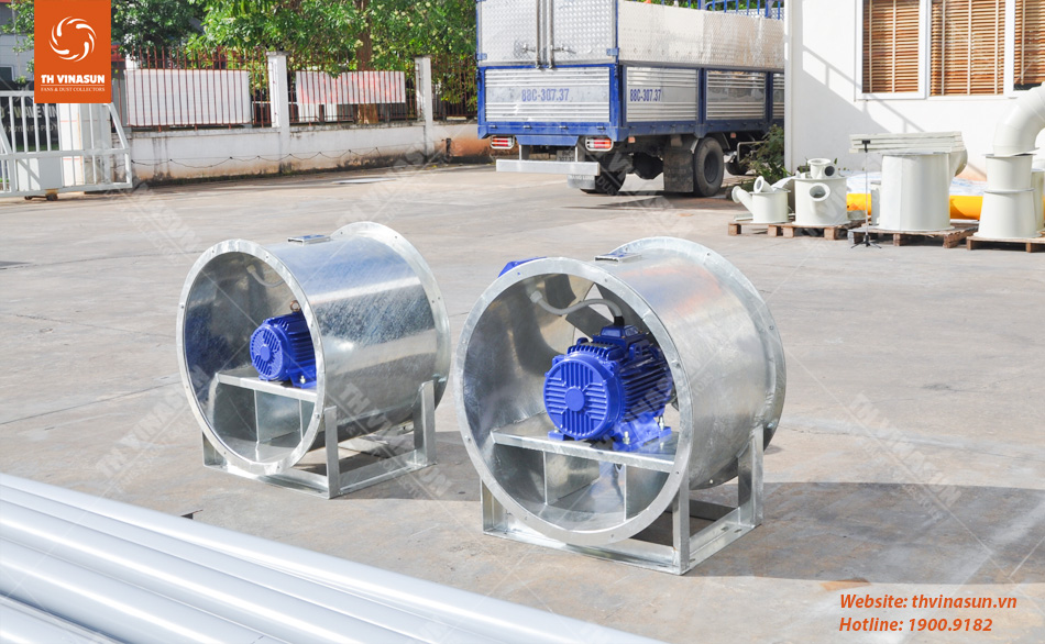 Lô quạt mạ kẽm nhúng nóng