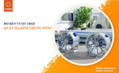 Lô quạt mạ kẽm nhúng nóng