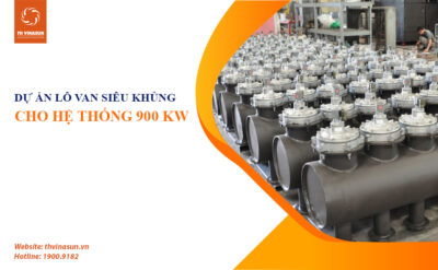 Van cho hệ thống 900kw