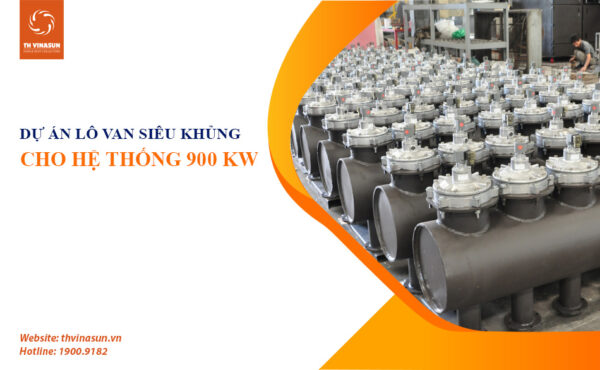 Van cho hệ thống 900kw