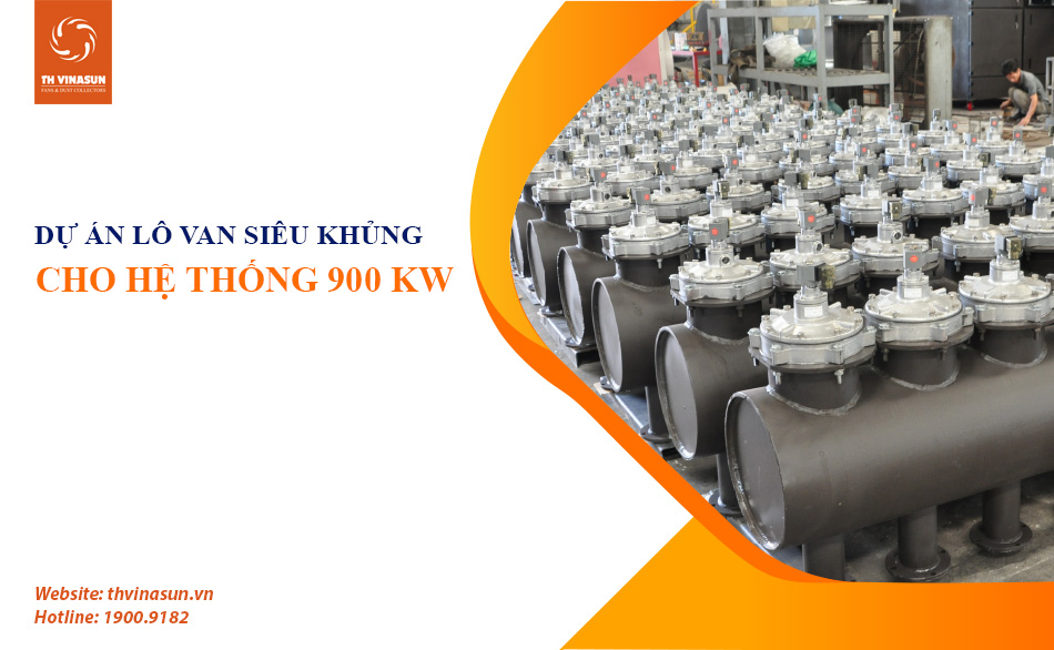 Van cho hệ thống 900kw