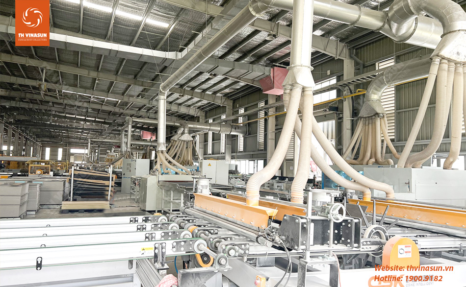 th-vinasun Giải pháp hút bụi gỗ dự án Quảng Ninh