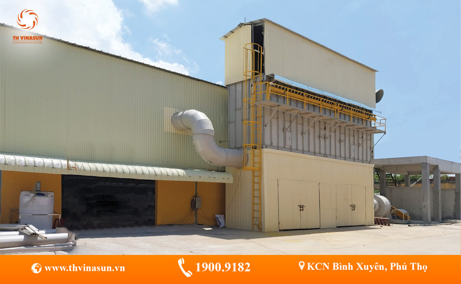 Triển khai dự án hút bụi nhà máy gạch tại Quảng Nam