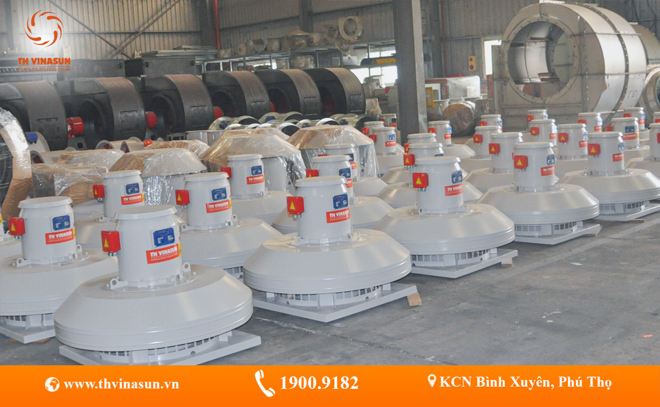 th-vinasun Quạt ly tâm hút mái