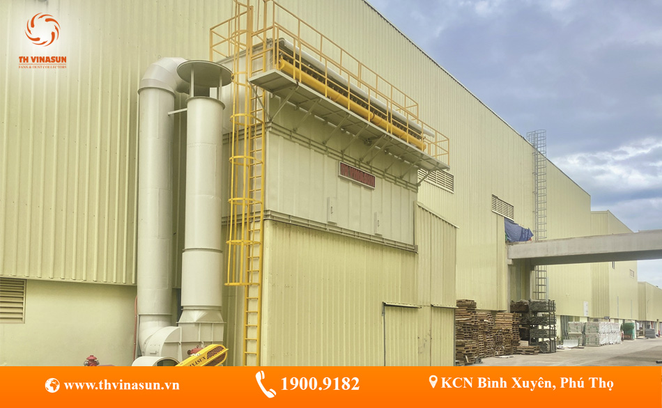 Dự Án Hệ Thống Hút Bụi Nhà Máy Gạch tại Vĩnh Phúc
