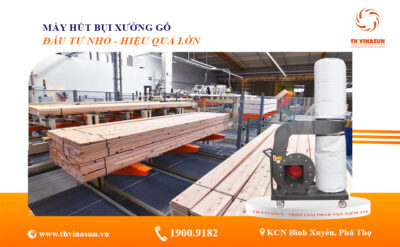 máy hút bụi xưởng gỗ