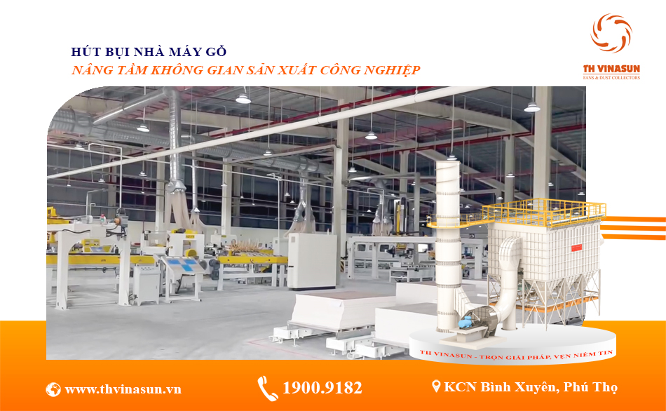 hút bụi nhà máy gỗ