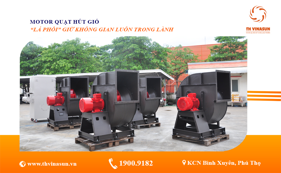 motor quạt hút gió