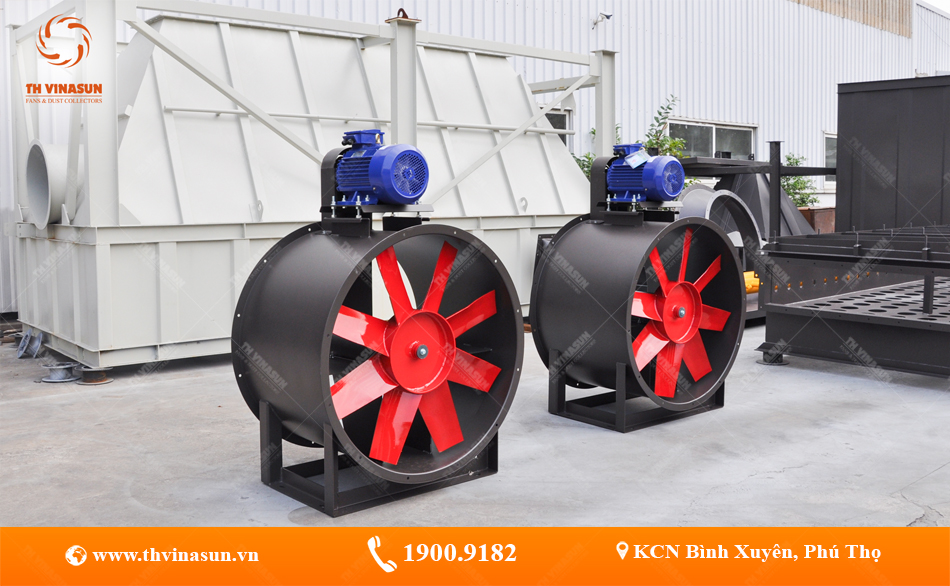 quạt sấy nông sản 