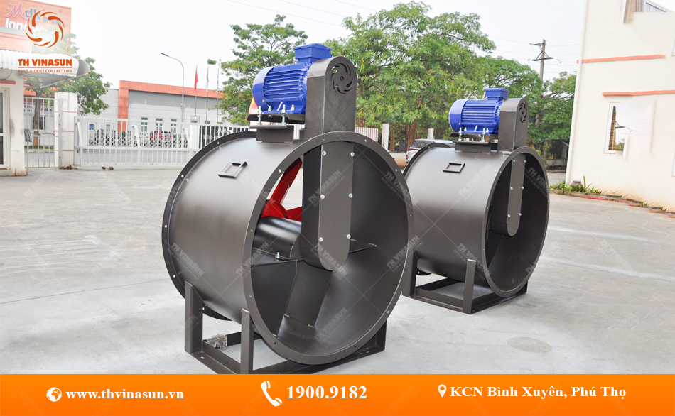 quạt sấy nông sản 