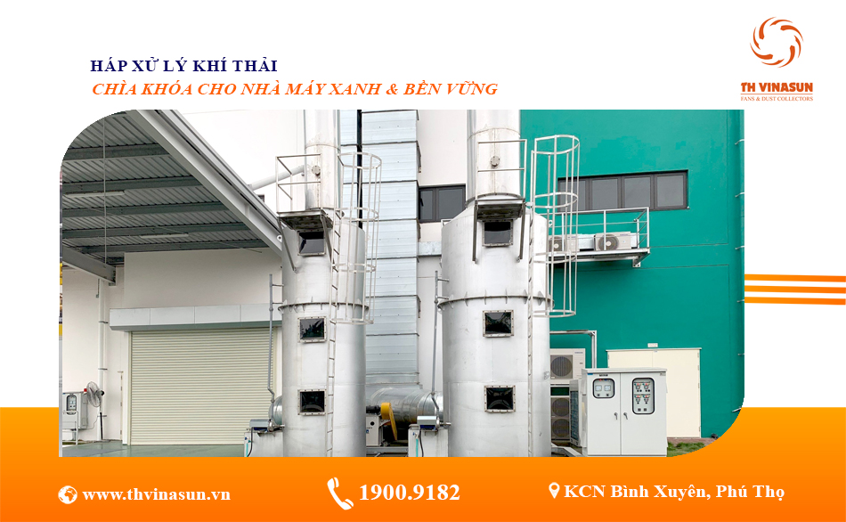 tháp xử lý khí thải