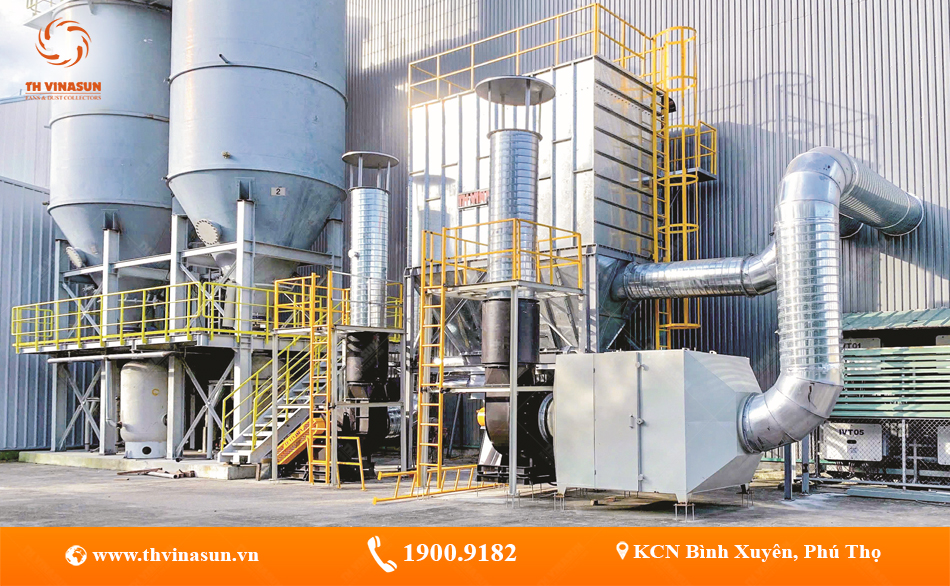 tháp xử lý khí thải