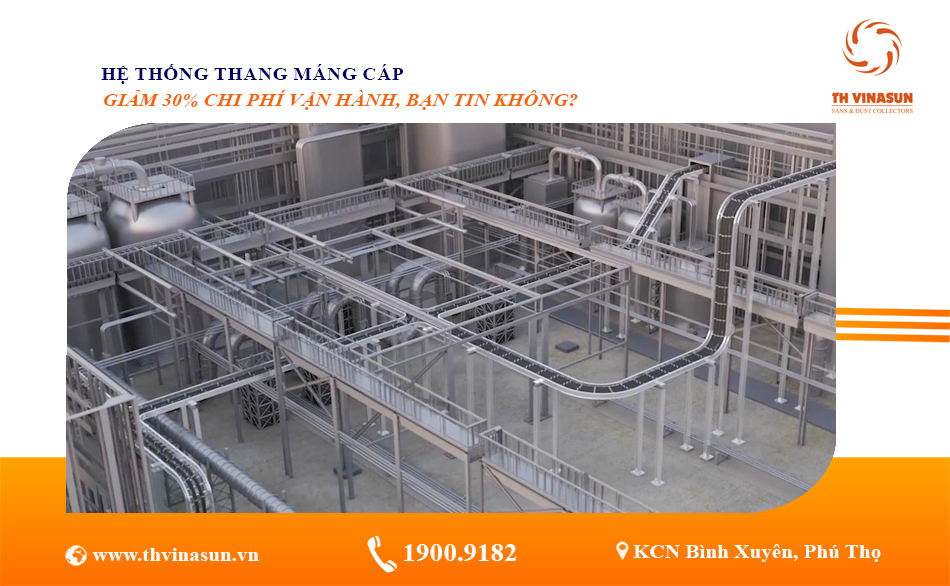 hệ thống thang máng cáp