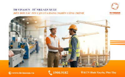 Th Vinasun - Từ nhà sản xuất đến đối tác tin cậy của hàng nghìn công trình