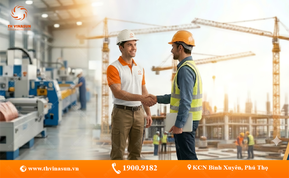 Th Vinasun - Từ nhà sản xuất đến đối tác tin cậy của hàng nghìn công trình
