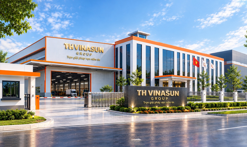 Ảnh nhà máy sản xuất quạt và lọc Bụi TH Vinasun GRoup